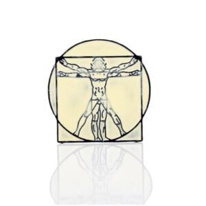 Di Vinci Painting Pin Brooch